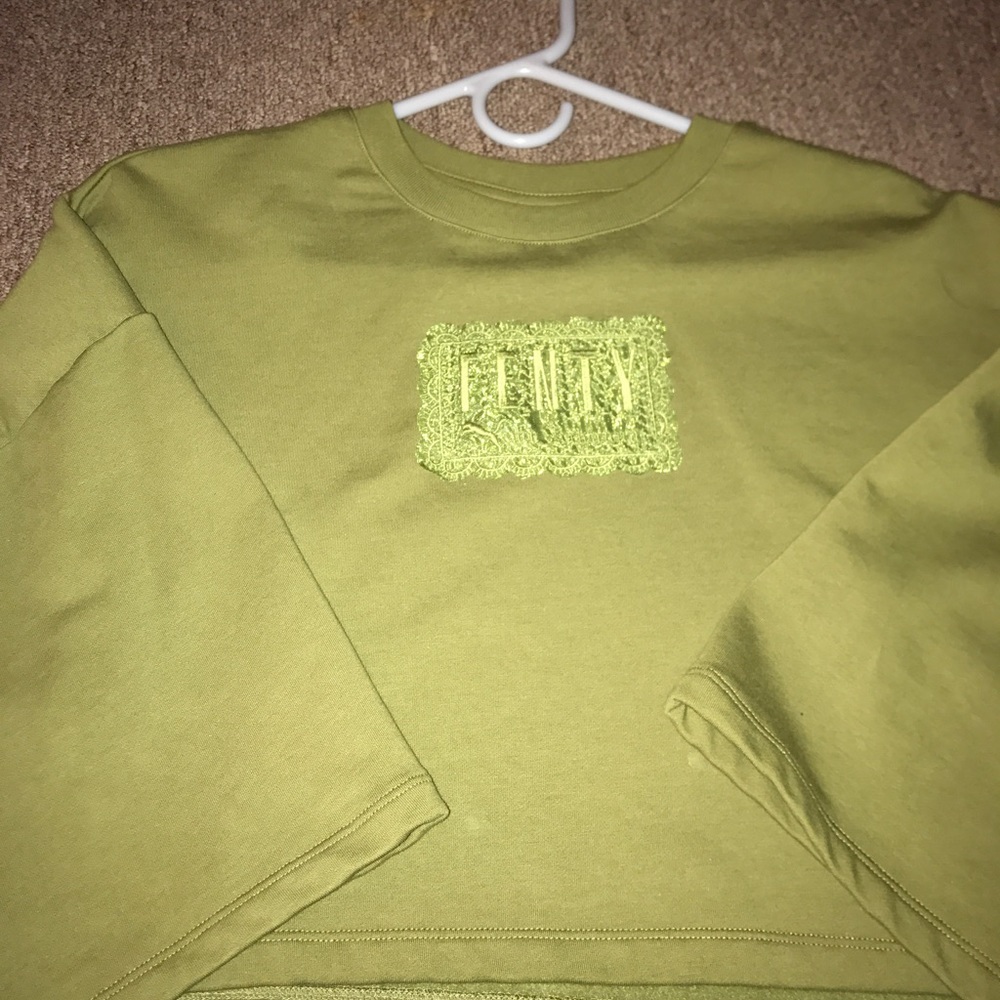 Puma/Rihanna cropped sweater